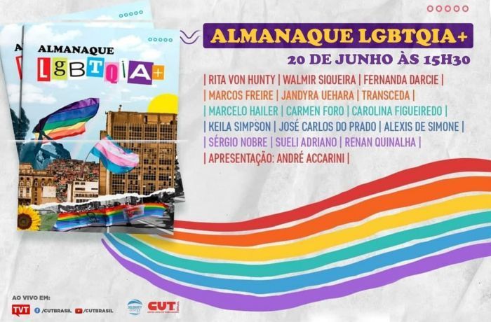 Em Almanaque LGBTQIA+, CUT destaca a defesa da diversidade na luta
