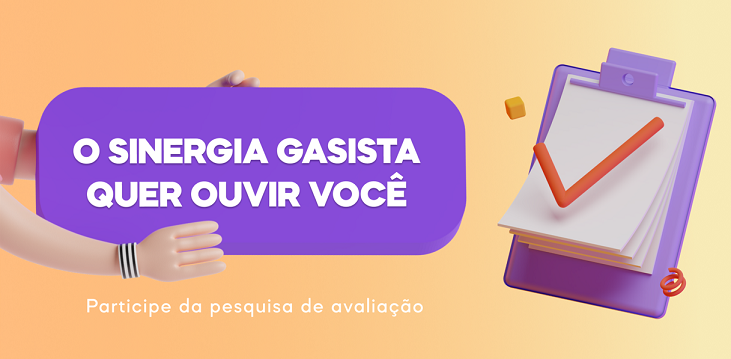 O Sinergia Gasista quer ouvir você