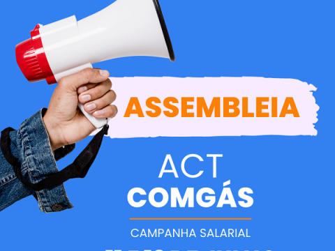 Campanha salarial da Comgás: segunda e terça tem assembleia