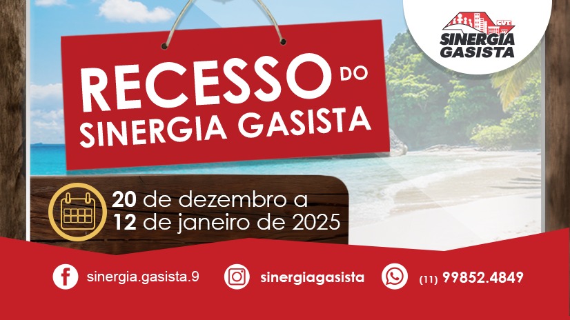 Recesso do Sinergia Gasista