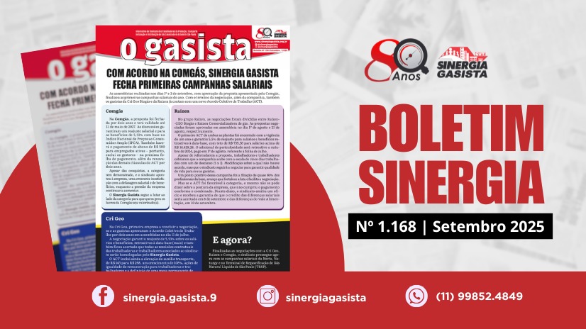 O Gasista faz balanço das primeiras campanhas salariais do ano
