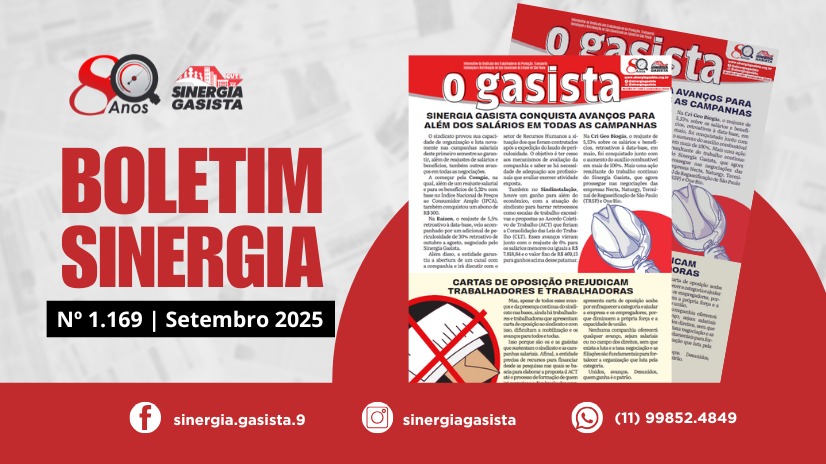 O Gasista: conquistas da campanha salarial para além da renda e um novo programa de benefícios para a categoria