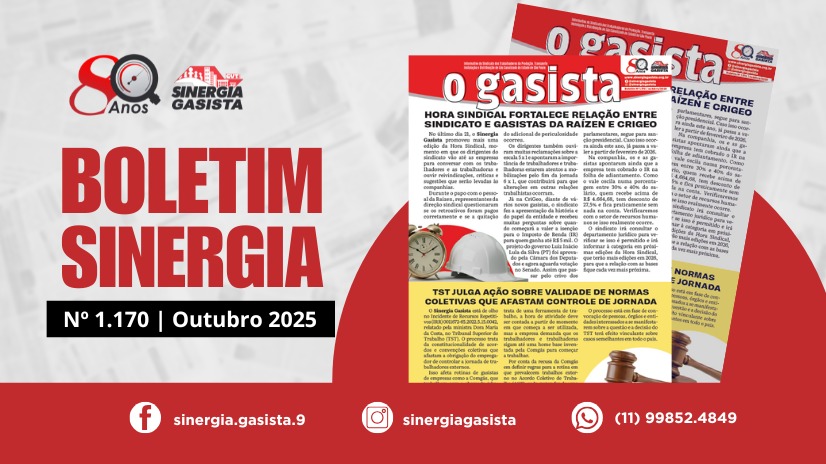 Nova edição de O Gasista trata das assembleias na TRSP e OneBio e das horas sindicais na Raízen e Cri Geo